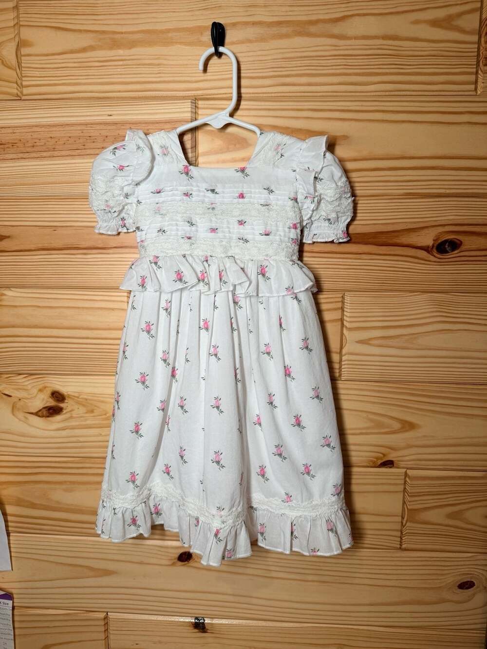 For Love & Lemons Kids Floral Print Smocked Dress Size 2T
